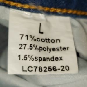 Leopard Print Distressed Jeans